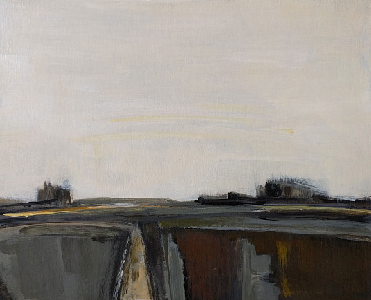 8x10 Abstract Landscape